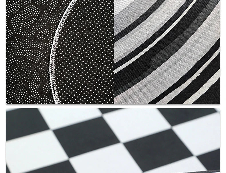 Door Entry Mat Entrance Doormat House Outdoor Floor Carpet Semi-circular Rug Floral Style Home Decoration Rugs Felpudo 입구 현관 매트